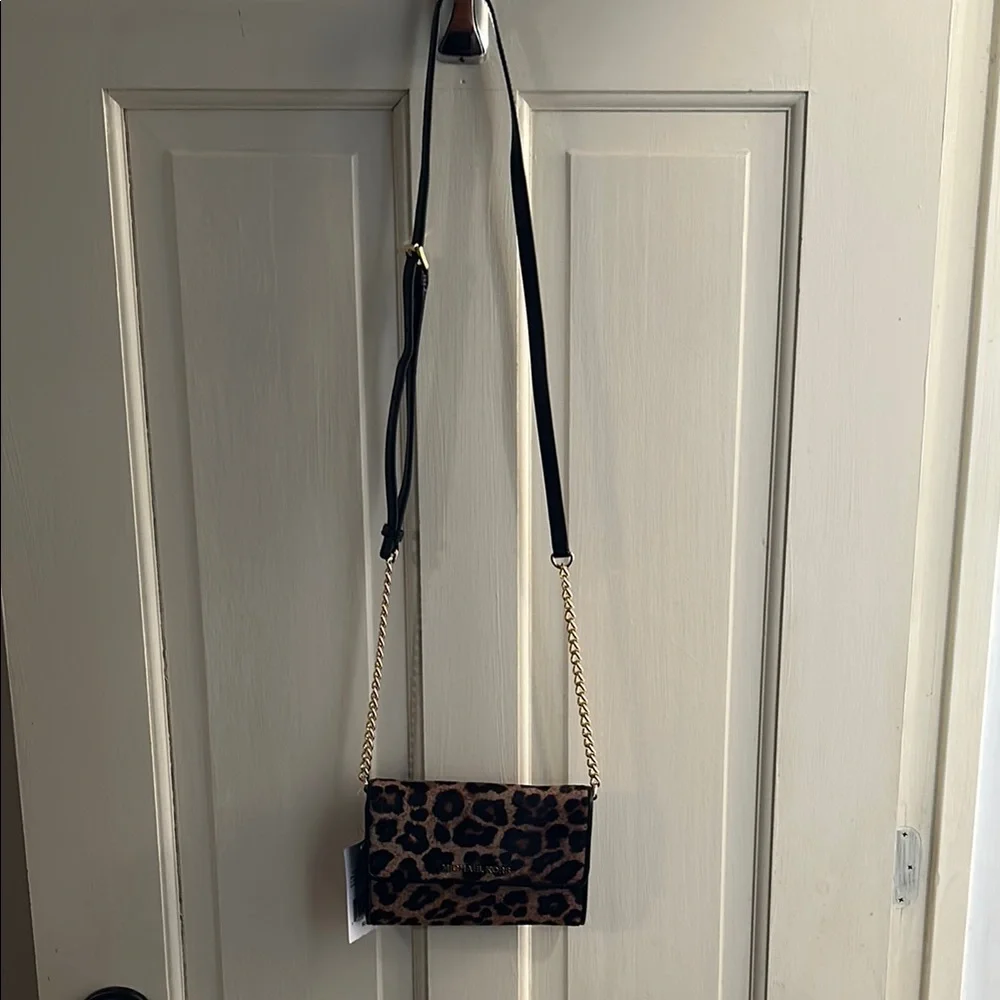 Michael Kors Leopard Print Bag and Wallet Set - Picture 10 of 16